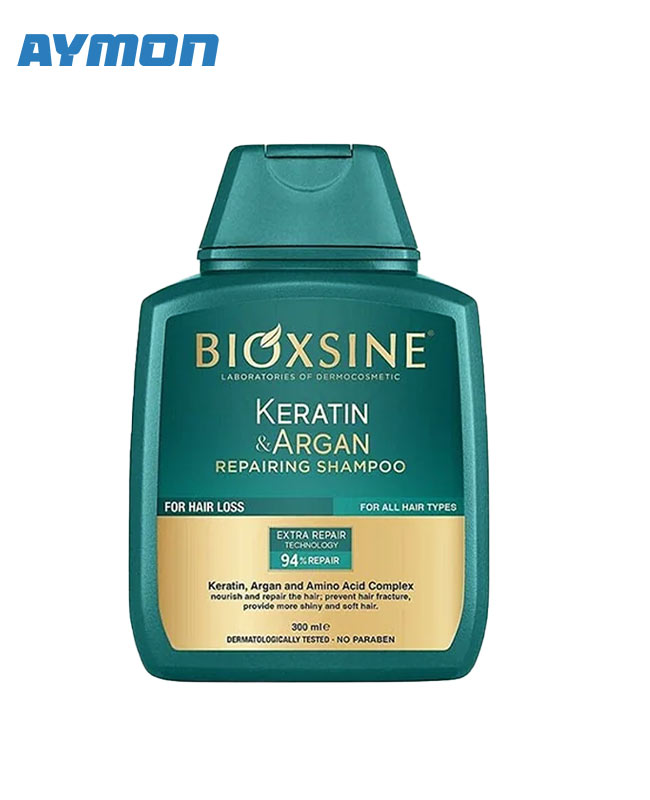 شامپو ضد ریزش بیوکسین حاوی آرگان و کراتین