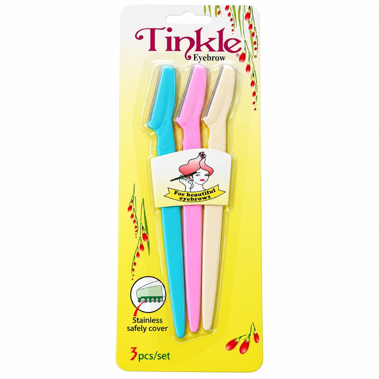 خریدتیغ اصلاح ابرو ۳عددی