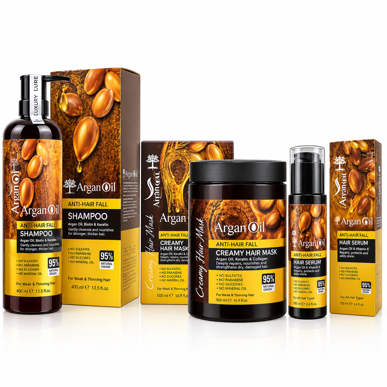خریدشامپو ماسک مو روغن ارگان لایتنس