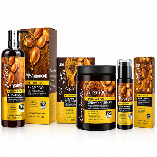 خریدشامپو ماسک مو روغن ارگان لایتنس